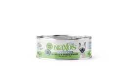 NAXOS CAT STERILIZED - cielęcina i biała ryba - puszka dla kotów sterylizowanych 85g